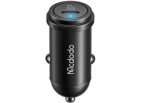 Mcdodo CC-7491 PD 30W Fast Charging Type-C Single Port Mini Car Charger - Black